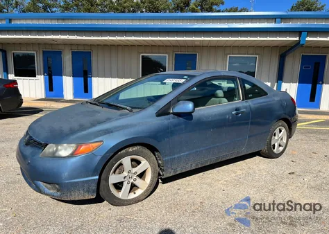 2006 Honda Civic Ex z USA, uszkodzony, nr VIN 2HGFG12806H512927